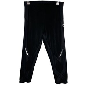CW-X Women's Stabilyx Joint Support 3/4 Capri Compression Tight Pants Sz Medium